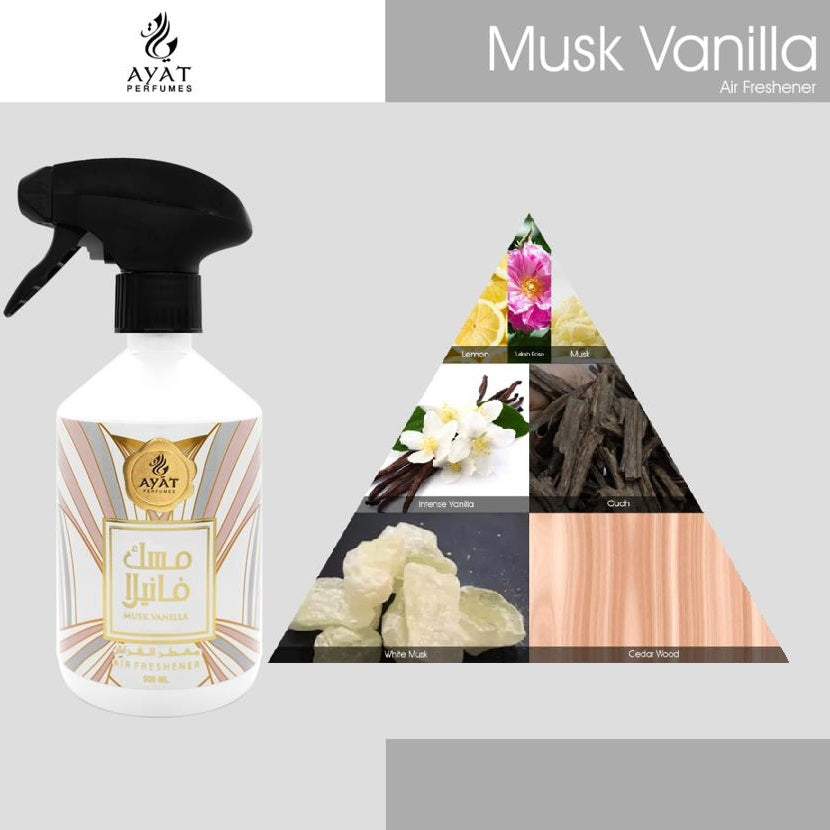 MUSK VAINILLA 500ml de Ayat perfumes